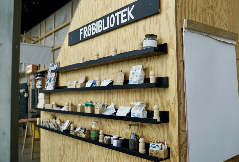 Frøbiblioteket på Dokk1